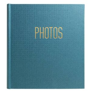 EXACOMPTA ALBUM PHOTOS LIVRE BLEU CANARD