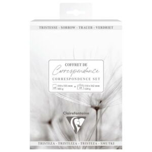 CLAIREFONTAINE SET CORRESPONDANCE CONDOLEANCE