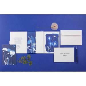 CLAIREFONTAINE SET CORRESPONDANCE CYANOTYPE – Image 3