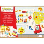 AVENUE MANDARINE BOITE CREATIVE TABLEAUX GOMMETTES TRANSPORTS