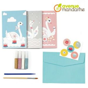 AVENUE MANDARINE BOITE CREATIVE CARTE A PAILLETER – Image 3