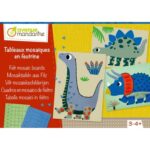 AVENUE MANDARINE BOITE CREATIVE TABLEAUX MOSAIQUE EN FEUTRINE