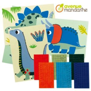 AVENUE MANDARINE BOITE CREATIVE TABLEAUX MOSAIQUE EN FEUTRINE – Image 3