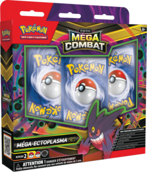 POKEMON DECK DE COMBAT MEGA ECTOPLASMA PRE COMMANDE EN ATTENTE
