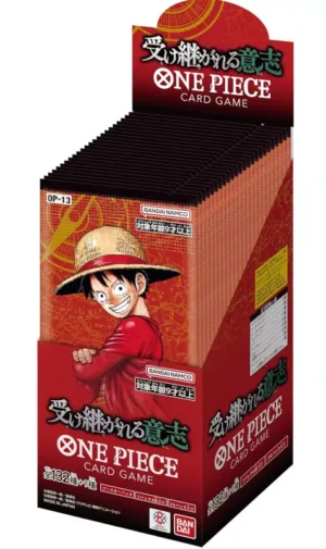 ONE PIECE BOOSTER DISPLAY OP13 CARRIYING ON HIS WILL JAPONAIS EN ATTENTE DE RECEPTION