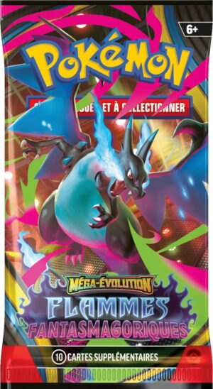 POKEMON BOOSTER DISPLAY ME02 FLAMMES FANTASMAGORIQUES PRE COMMANDE EN ATTENTE – Image 2