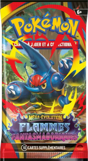 POKEMON BOOSTER DISPLAY ME02 FLAMMES FANTASMAGORIQUES PRE COMMANDE EN ATTENTE – Image 4