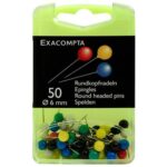 EXACOMPTA EPINGLES SPHERIQUES BOITE DE 50