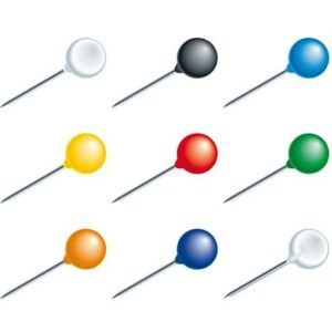 EXACOMPTA EPINGLES SPHERIQUES BOITE DE 50 – Image 2