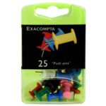 EXACOMPTA EPINGLES PUSH PINS BOITE DE 25