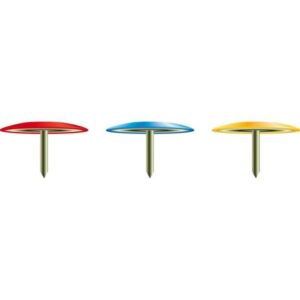 EXACOMPTA 100 PUNAISES COULEUR BOITE DE 100 – Image 2