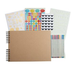 EXACOMPTA KIT SCRAPBOOKING ALBUM KRAFT – Image 2