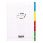 CAHIER POLYPRO 4 INDEX 24X32 96P SEYES