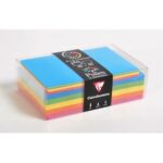 CLAIREFONTAINE POLLEN COFFRET ENVELOPPES ET CARTES COULEURS VIVES