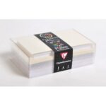 CLAIREFONTAINE POLLEN COFFRET ENVELOPPES ET CARTES MARIAGE
