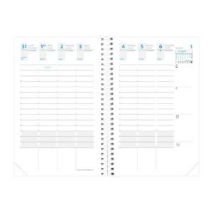 QUO VADIS AGENDA 2026 TIME LIFE MEDIUM BLEU METAL – Image 2
