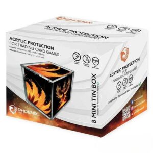 PHOENIX SHIELD PROTECTION ACRYLIC DISPLAY 8 MINI TIN EN ATTENTE DE DISPO – Image 2