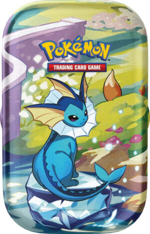 POKEMON MINI TIN EV8.5 EVOLUTIONS PRISMATIQUES AQUALI PRE COMMANDE EN ATTENTE