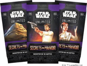 STAR WARS UNLIMITED DISPLAY BOOSTER SECRETS DU POUVOIR PRE COMMANDE EN ATTENTE