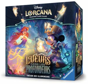 DISNEY LORCANA CHAPITRE 10 LUEURS DANS LES PROFONDEURS TROVE PACK PRE COMMANDE