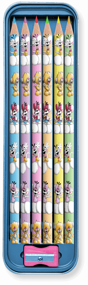 DIDDL PLUMIER CRAYONS DE COULEUR