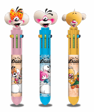 DIDDL STYLO 3D 10 COULEURS