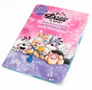 DIDDL CARNET A5 AVEC STICKERS