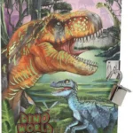 DINO WORLD JOURNAL AVEC SERRURE