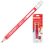 KORES CRAYONS A PAPIER JUMBO AVEC TAILLE CRAYONS