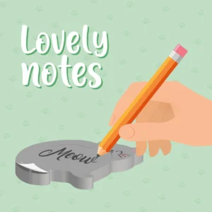 LEGAMI NOTES ADHESIVES CHAT DISPONIBLE MI NOVEMBRE – Image 3