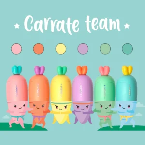 LEGAMI MINI SURLIGNEURS CAROTTES PAR 6 DISPONIBLE MI NOVEMBRE – Image 2