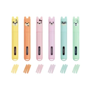LEGAMI MINI SURLIGNEURS OURSON PASTELS PAR 6 DISPONIBLE MI NOVEMBRE – Image 2