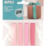 APLI SACHET RUBAN TON ROSE