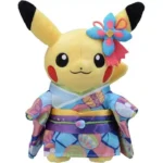 POKEMON CENTER PELUCHE KANAZAWA ORIGINAL KAGA KIMONO PIKACHU EN ATTENTE DE RECEPTION