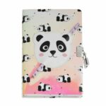 BACK2FUN JOURNAL INTIME HOLOGRAPHIQUE PANDA