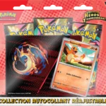 POKEMON TRIPACK SALAMECHE ME2.5 HEROS TRANSCENDANTS PLUS D INFO COURANT JANVIER