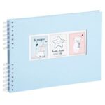 EXACOMPTA KIT SCRAPBOOKING ALBUM BLEU PASTEL