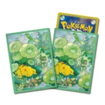 POKEMON CENTER SLEEVES PIKACHU ET POUSSACHA EN ATTENTE DE RECEPTION